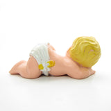 Vintage 1991 baby sleeping Magic Diaper Babies miniature figurine