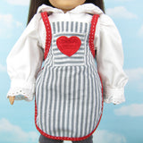 Doll apron for 18-inch dolls