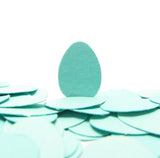 Robin's egg blue egg paper punches