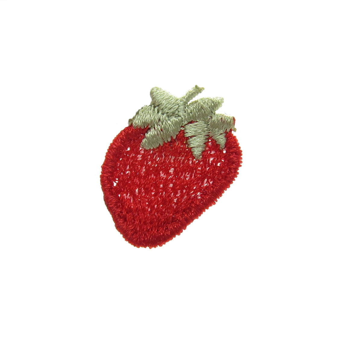 Replacement Embroidered Strawberry Patch for Strawberry Shortcake Doll Hat