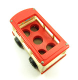 Vintage 1969 Fisher-Price mini-bus Little People toy