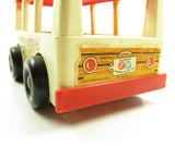 Vintage 1969 Fisher-Price mini-bus Little People toy