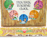 Fisher-Price Tick Tock teaching clock vintage 1964 toy