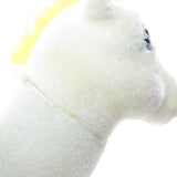 Excess glue and flocking on neck joint of So Soft Surprise My Little Pony pegasus