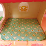 Faded floor stickers on Strawberry Shortcake Berry Happy Home dollhouse