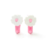 Charmkins Petal Earrings with white flowers