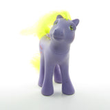Vintage G1 Flutter Pony Yum Yum with black spots on legs