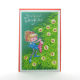 For a Special Daughter vintage Herself the Elf Christmas card