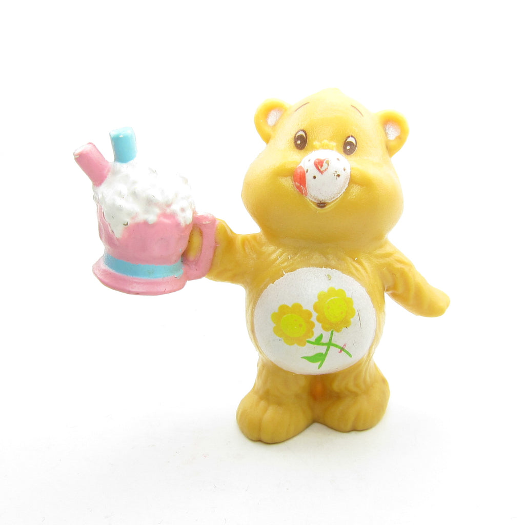 Friend Bear Sharing a Soda for Two Care Bears Miniature Figurine