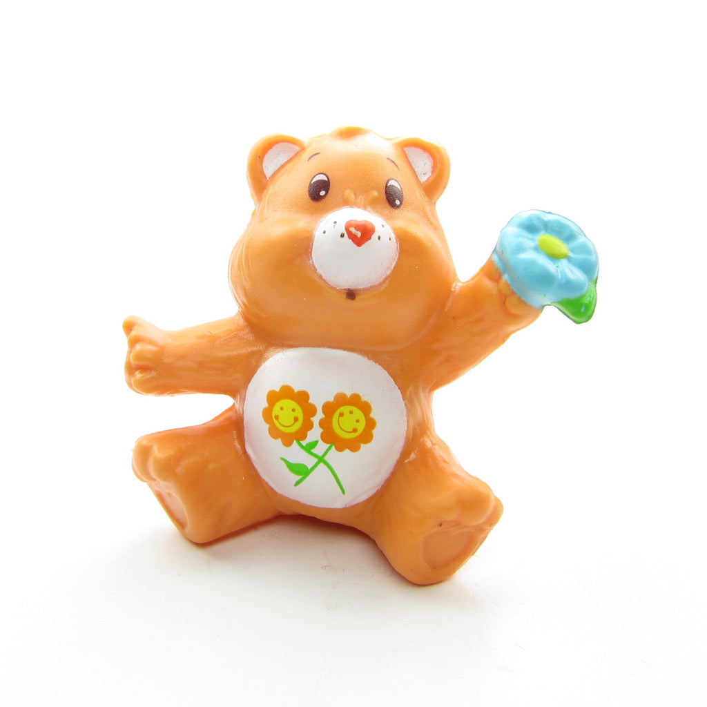 Friend Bear Sitting with a Flower Care Bears Miniature Figurine