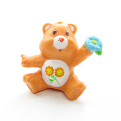 Friend Bear Sitting with a Flower Care Bears miniature figurine