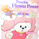 Poochie Flower Power book with flocked fuzzy cover