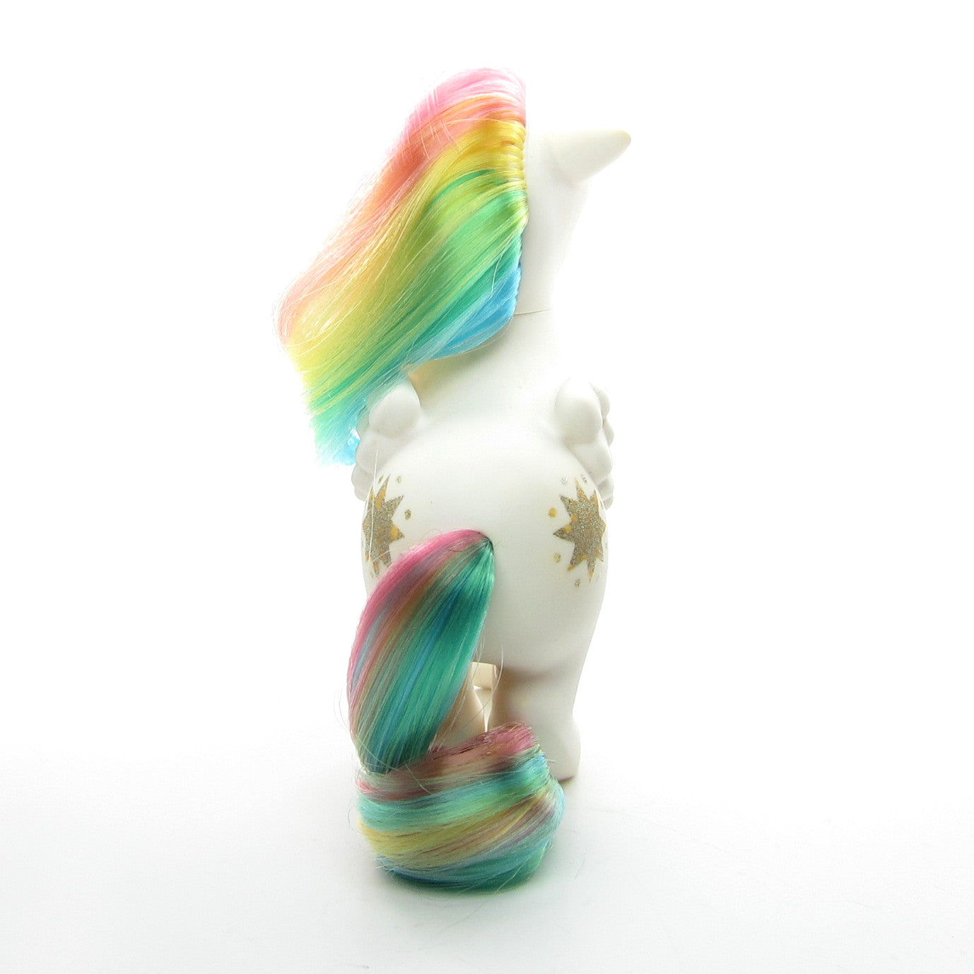 Starshine My Little Pony Vintage G1 Rainbow Hair Pegasus Brown Eyed Rose