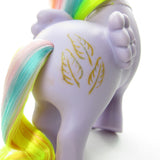 My Little Pony Tickle vintage G1 pegasus with worn glitter symbols