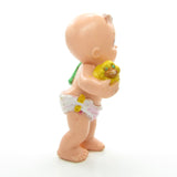 Magic Diaper Babies figurine with rubber ducky, towel and bath brush