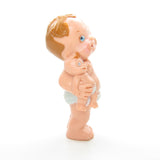 Magic Diaper Babies figurine baby with doll waving