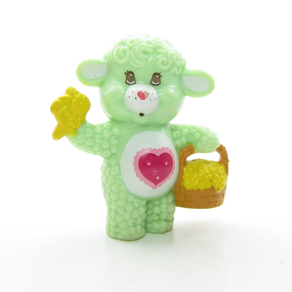 Gentle Heart Lamb Picking Flowers Care Bears Cousins Miniature