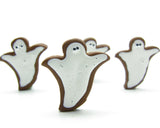 Polymer clay miniature ghost doll cookies 