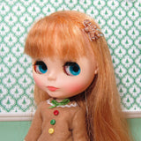 Gingerbread boy barrettes for Blythe dolls