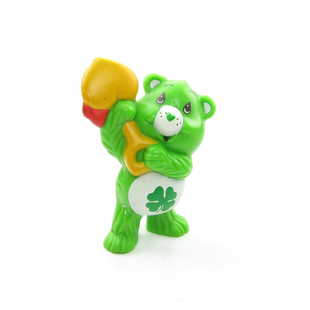 Good Luck Bear Digging for Treasure Care Bears Miniature Figurine