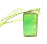 Green Grow Soldered Pendant Necklace