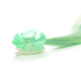 Green bunny Pixietails hair clip for Lady LovelyLocks dolls