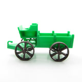 Green wagon accessory for Fisher-Price Western Town