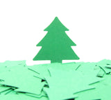 Green pine tree paper punches