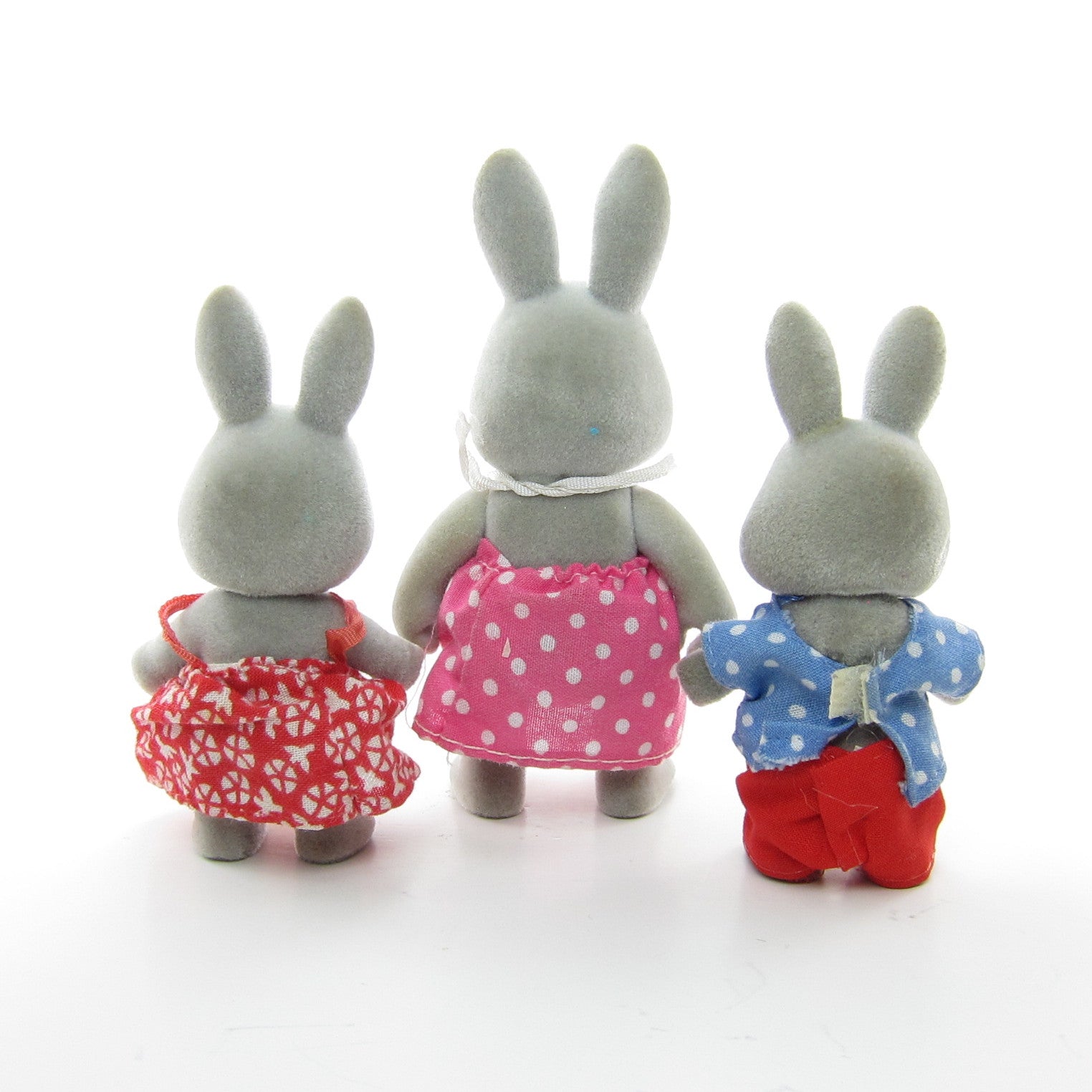 Gray Rabbit Family Grey Rabbit Family from Forest Families, Cuddly Cuzzins or Peach Fuzz ...