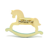 Hallmark 1989 rocking horse pin