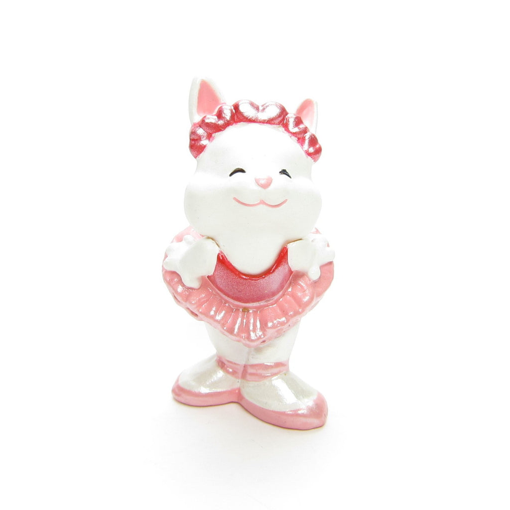 Hallmark Bunny in Tutu Merry Miniatures 1988 Valentine's Day Ballerina