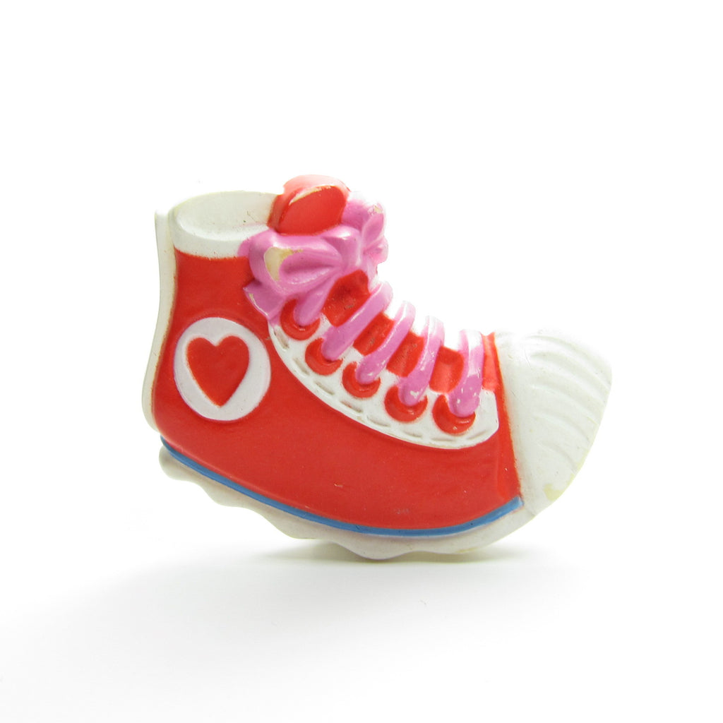 Valentine's Day Sneaker Tennis Shoe Pin Vintage Hallmark Lapel