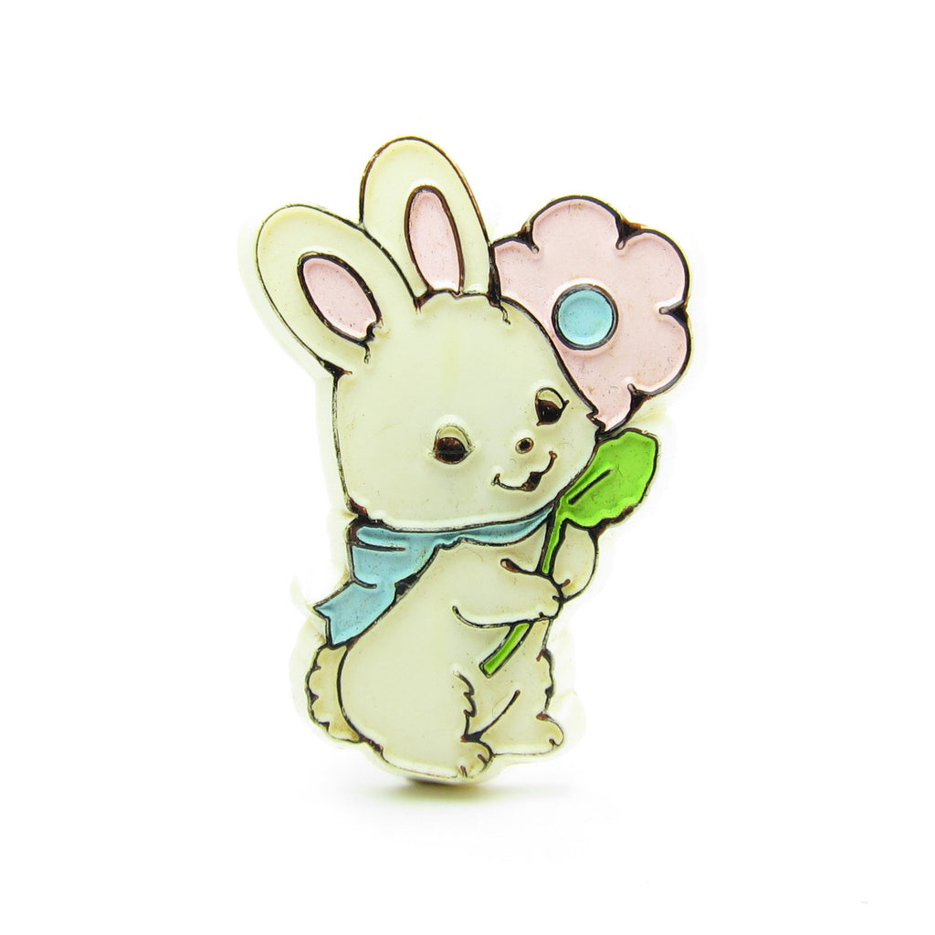 Bunny Pin Vintage Hallmark Easter Lapel