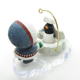 Frosty Friends penguin and child ornament 2002 #23