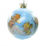 Angels on Hallmark A Christmas Prayer satin ball ornament