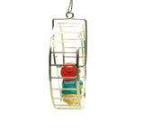 Vintage 1993 Hallmark Big Roller hamster wheel keepsake ornament