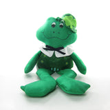 Hallmark O'Hoppy the Frog Bean Bag vintage 1982 plush toy