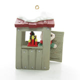 Mouse in Club Members Only clubhouse ornament