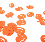 Halloween Party Confetti Orange Pumpkins