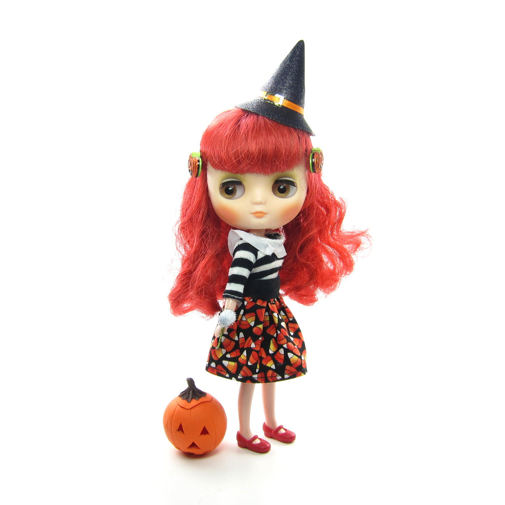 Candy Corn Skirt for Middie Blythe Halloween