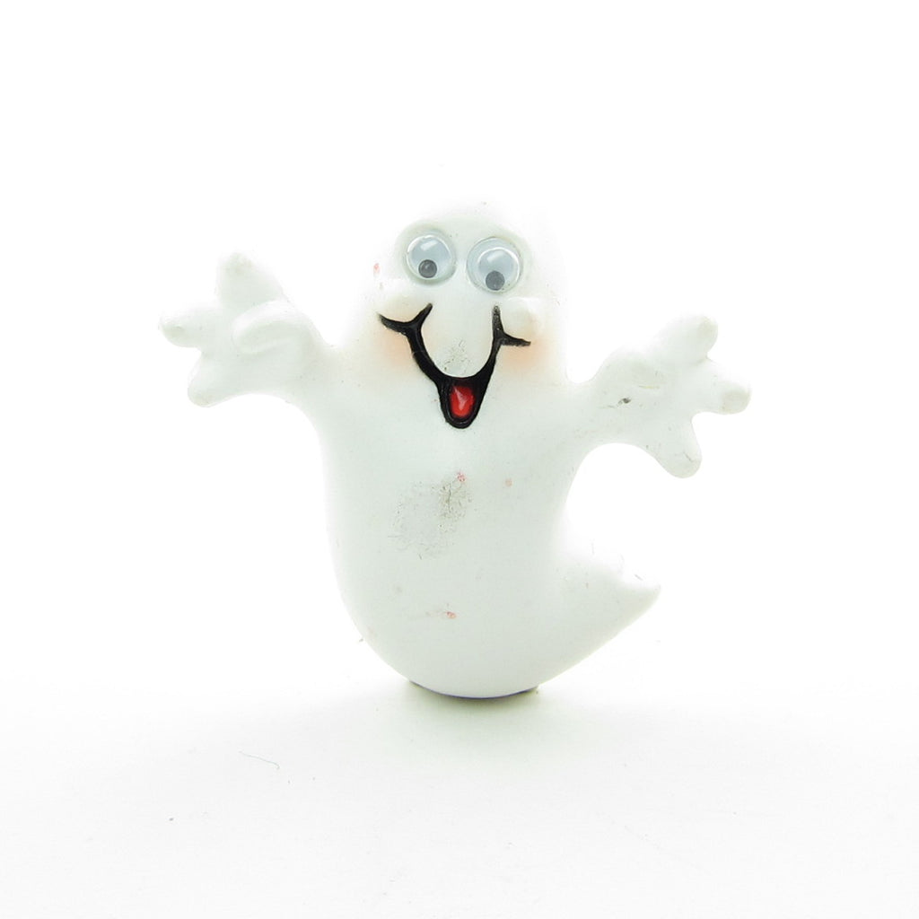Halloween Ghost with Googly Eyes Pin Vintage Hallmark Lapel