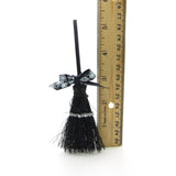 Miniature Halloween broom for Blythe & Pullip dolls