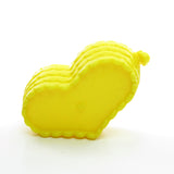 Yellow heart shaped basket for Care Bears Cloud Mobile