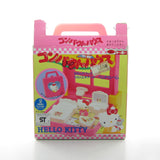Hello Kitty travel playset miniature bedroom with doll
