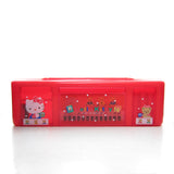 Vintage 1992 Hello Kitty pencil box case with sharpener, miniature piano