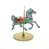 Holly Christmas carousel horse vintage 1989 Hallmark Keepsake ornament