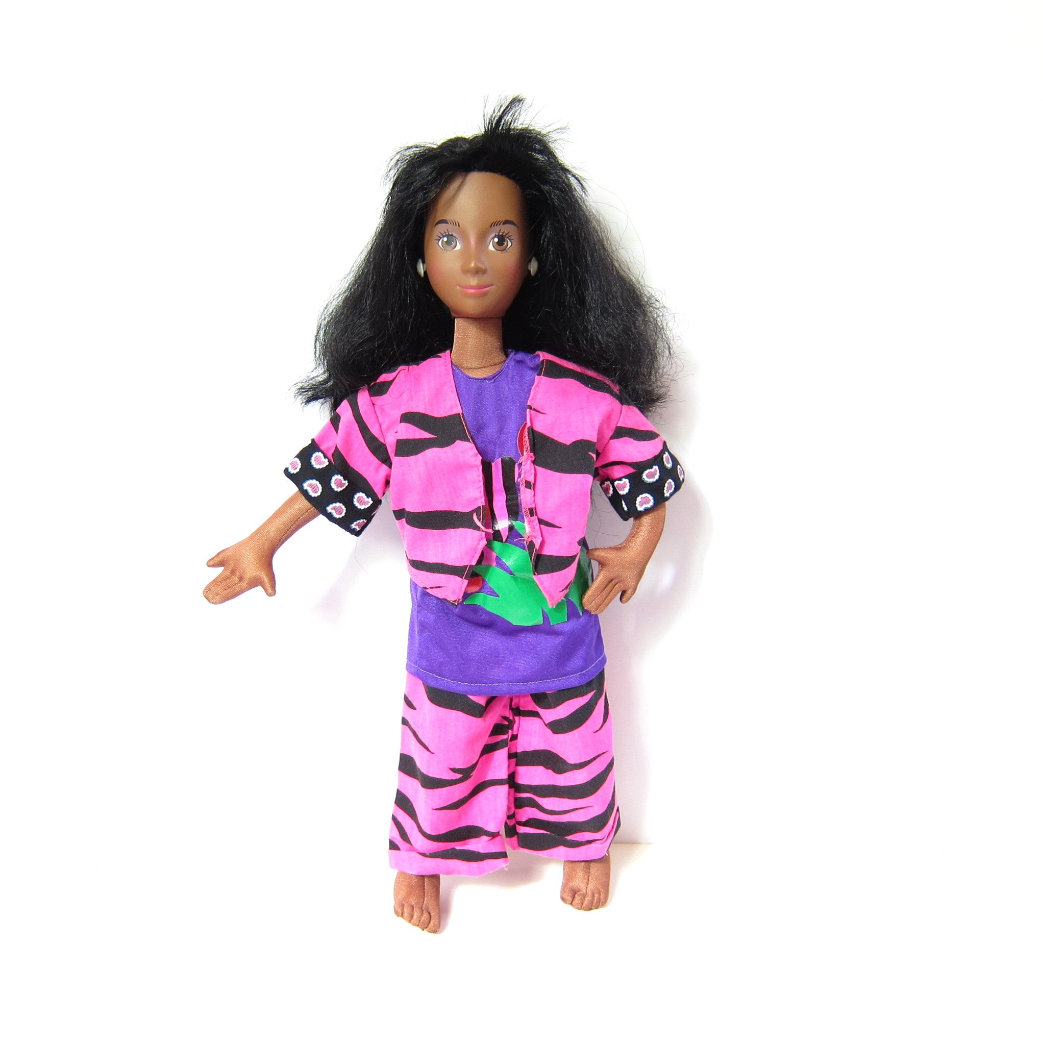 Hot Looks Zizi Vintage Mattel 18" Cloth Poseable Doll with Clothes | Brown Eyed Rose Hot Looks Zizi Vintage Mattel 18" Cloth Poseable Doll with Clothes | Brown Eyed Rose
