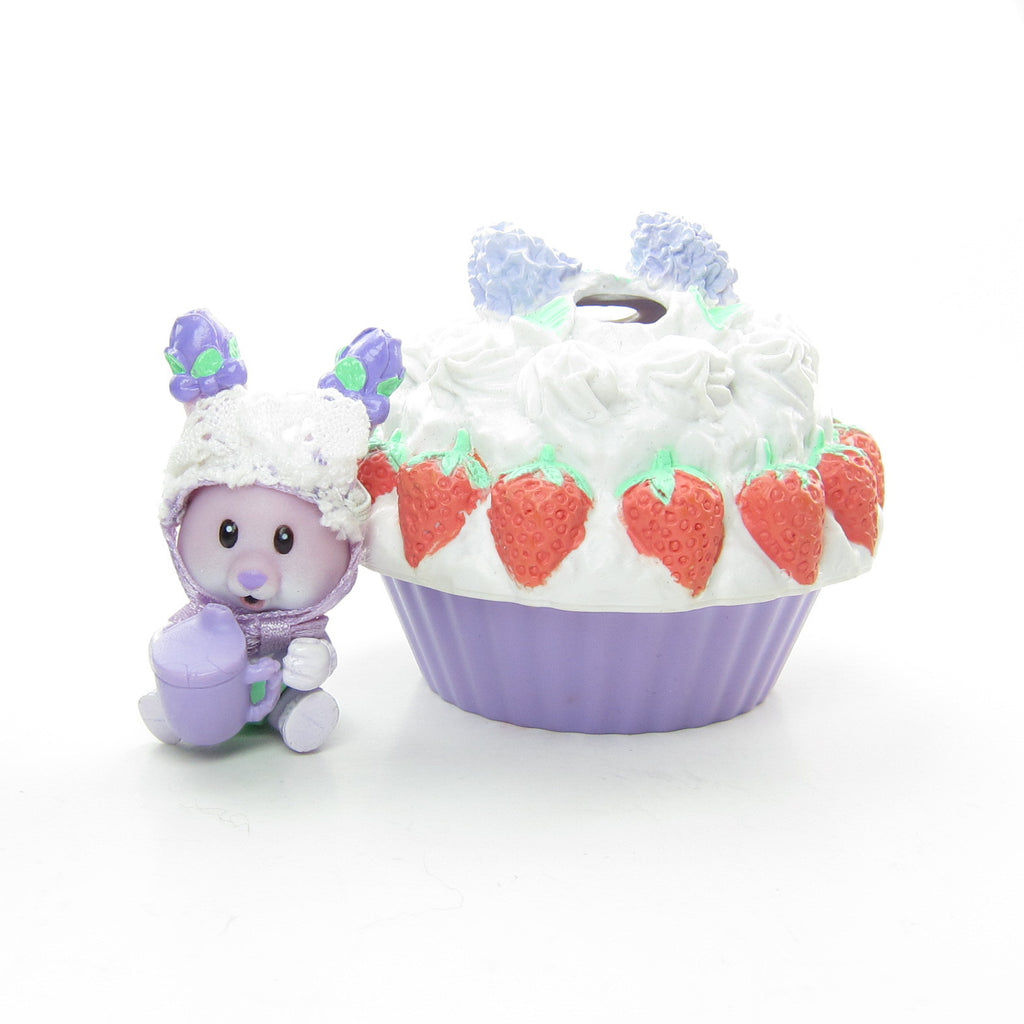 Huggable Lilac Cuddles Strawberry Shortcake Playpen Tea Bunnies Baby Toy