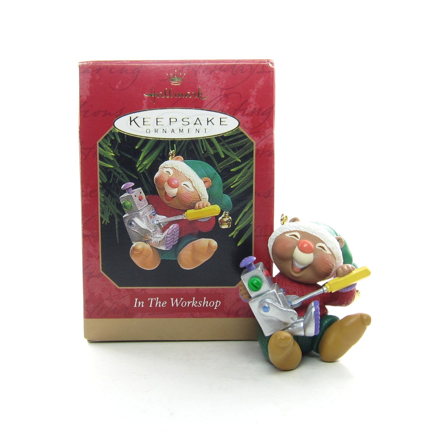 Hallmark 1999 In the Workshop ornament with box
