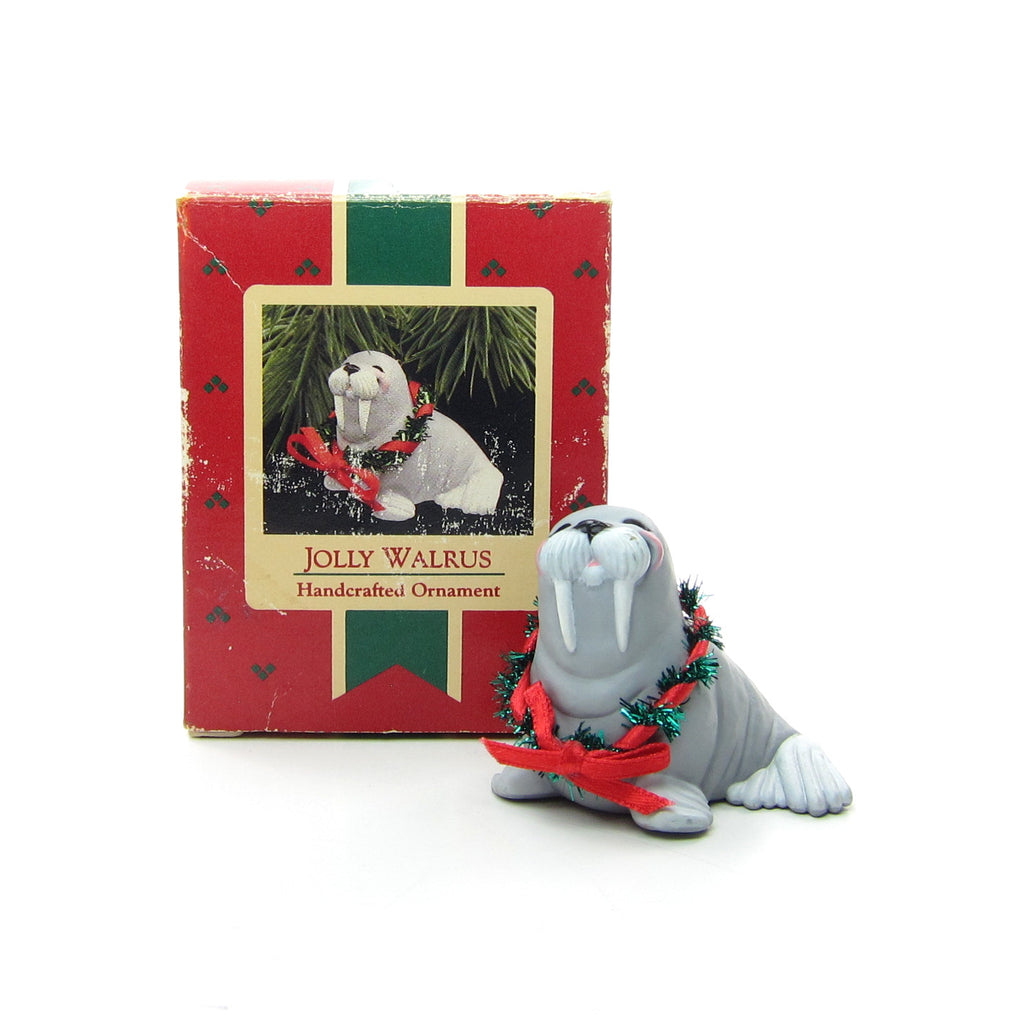 Hallmark Jolly Walrus Vintage 1988 Christmas Keepsake Ornament